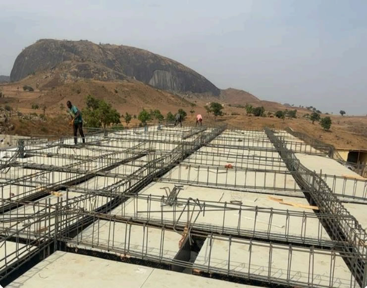 Concrete construction work by Rural Pride